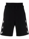 Golden Goose Diego Star Short Sweatpants In Black  