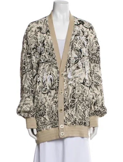 Pre-owned Golden Goose Printed Blazer In Neutral