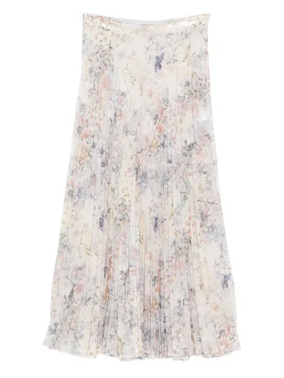 GOLDEN GOOSE GOLDEN GOOSE PRINTED LONG SKIRT
