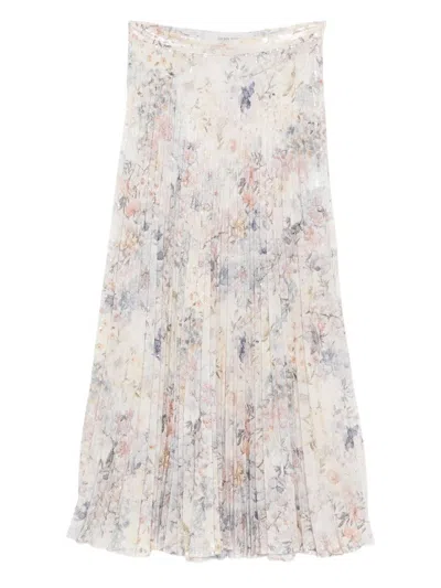 GOLDEN GOOSE GOLDEN GOOSE PRINTED LONG SKIRT