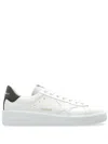 Golden Goose Mens Silver Com Pure Star Bio Logo-print Faux-leather Low-top Trainers In Weiss