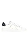 Golden Goose White Leather Pure Star Sneakers In Azul