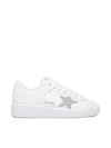 Golden Goose Pure Star Leather Low-top Sneakers In White