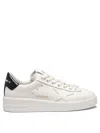 Golden Goose Pure Star Bicolor Leather Low-top Sneakers In White