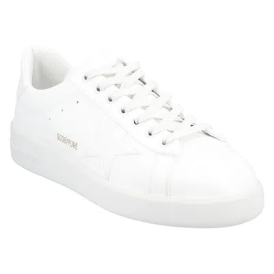Golden Goose Leather Purestar Low-top Sneakers In White