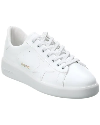 Golden Goose Pure Star Leather Sneaker In White