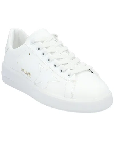 Golden Goose Pure Star New Leather Sneaker In White