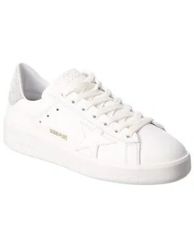 Pre-owned Golden Goose Pure Star Leather Sneaker Women's White 36
