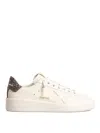 Golden Goose Pure Star White Leather Shoes In Grey