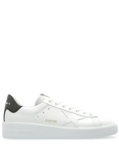 GOLDEN GOOSE GOLDEN GOOSE PURE STAR LEATHER TRAINERS