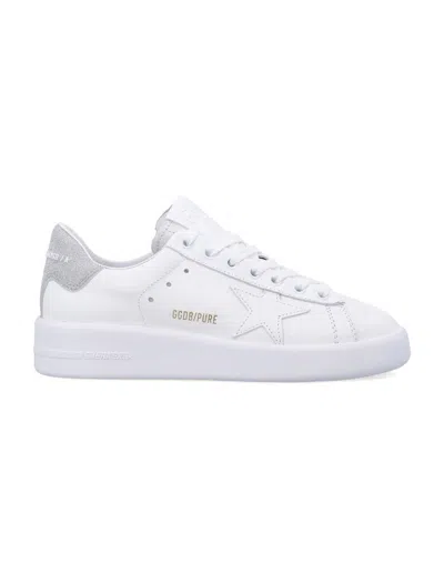 Golden Goose Pure Star Low-top Sneakers In White