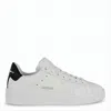 Golden Goose Pure Star Low-top Sneakers With Contrasting Heel Tab In White