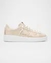 Golden Goose Pure Star Shimmer Leather Low-top Sneakers In Neutral