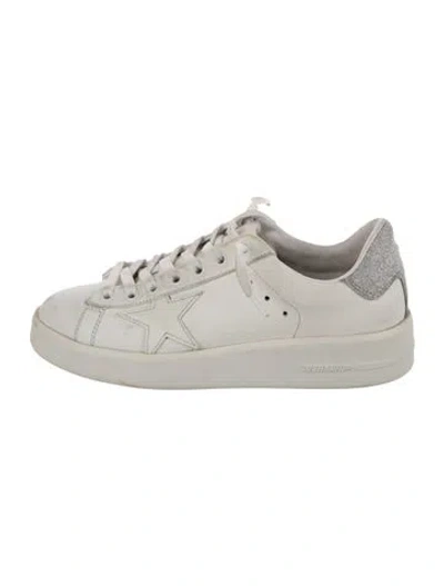 Pre-owned Golden Goose Pure Star Sneakers In White