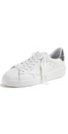 Golden Goose Pure Star Sneakers White/antracite In White/antracite