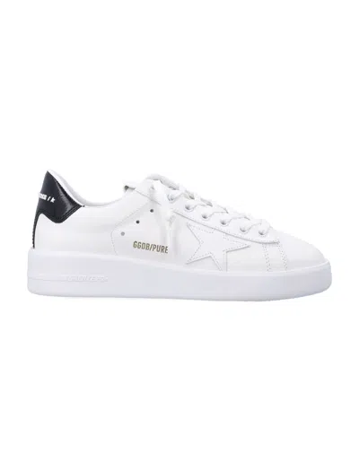 GOLDEN GOOSE GOLDEN GOOSE PURE STAR WHITE LEATHER WOMANS SNEAKERS
