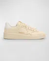 Golden Goose Purestar Bicolor Leather Low-top Sneakers In Cream