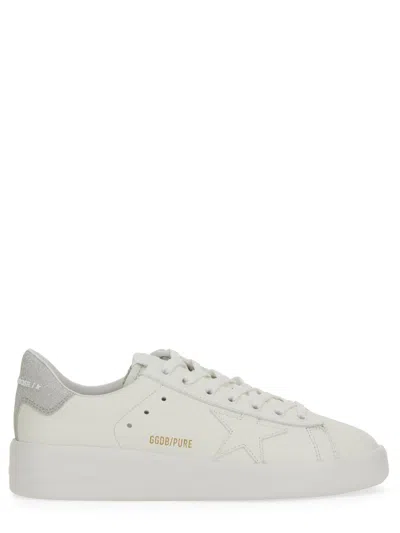 Golden Goose Purestar Leather Sneakers For Women In Multi