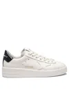 Golden Goose Pure Star Bicolor Leather Low-top Sneakers In White