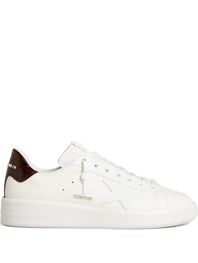 Golden Goose Round Head Low-cut Casual Shoes In White