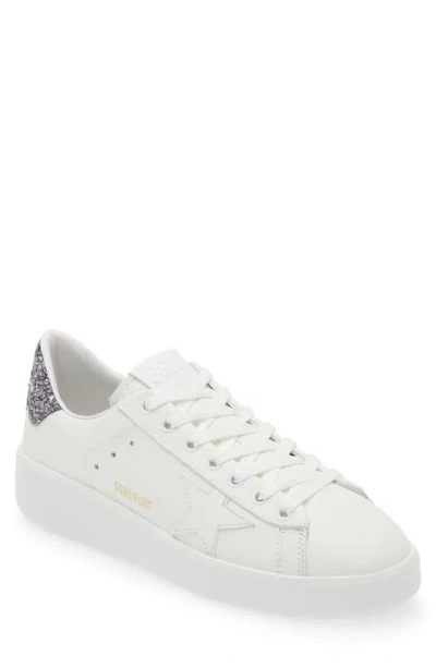 Golden Goose Purestar Low Top Sneaker In White/ Anthracite
