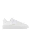 Golden Goose Purestar Sneakers In White Vegan Leather In White