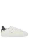 Golden Goose Mens Silver Com Pure Star Bio Logo-print Faux-leather Low-top Trainers