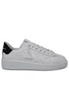 Golden Goose Mens Silver Com Pure Star Bio Logo-print Faux-leather Low-top Trainers