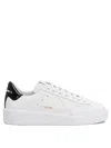 Golden Goose Mens Silver Com Pure Star Bio Logo-print Faux-leather Low-top Trainers
