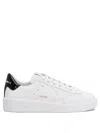 Golden Goose Mens Silver Com Pure Star Bio Logo-print Faux-leather Low-top Trainers