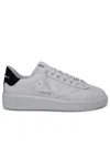 Golden Goose Purestar Sneakers In White Calf Lear