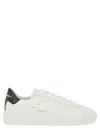 Golden Goose Mens Silver Com Pure Star Bio Logo-print Faux-leather Low-top Trainers In White
