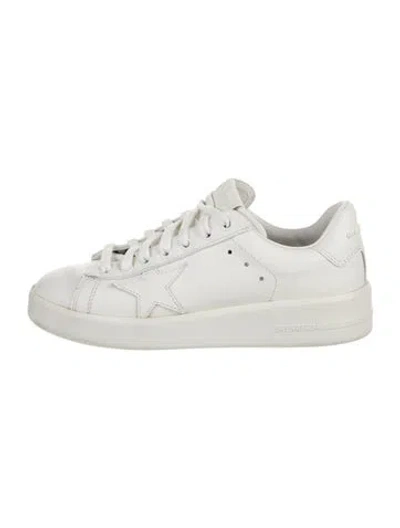 Pre-owned Golden Goose Pure-star Sneakers In White