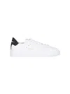Golden Goose Leather Sneakers With Back Contrasting Patch In White