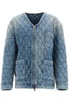 GOLDEN GOOSE GOLDEN GOOSE QUILTED DENIM JACKET