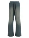Golden Goose Deluxe Brand Slate Cotton Niccolò Joggers In Gray