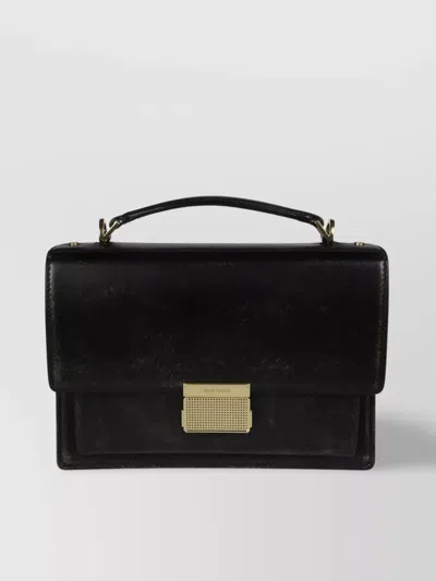 GOLDEN GOOSE RECTANGLE TOP HANDLE DETACHABLE STRAP BAG