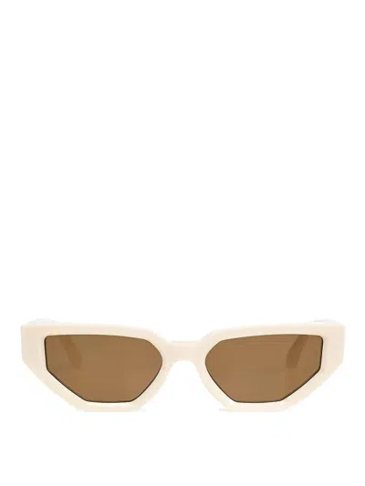 Golden Goose Gafas - Blanco In White