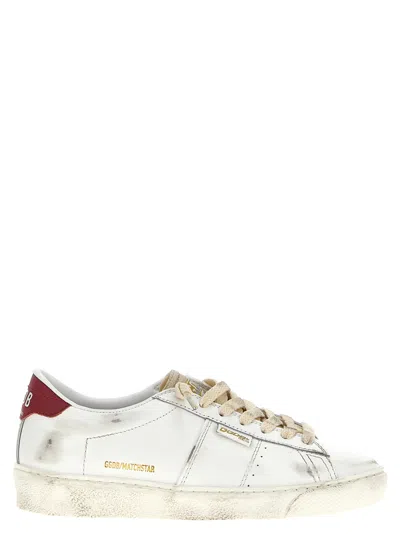 GOLDEN GOOSE RED MATCHSTAR SNEAKERS