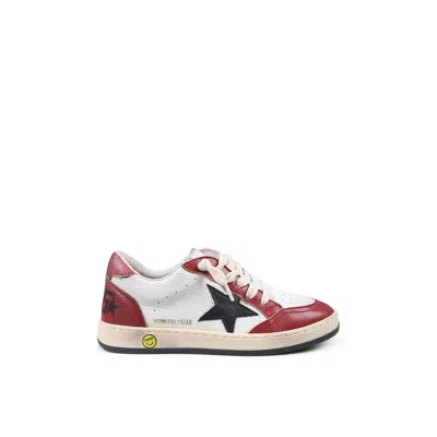 Golden Goose Red Sneakers For Kids