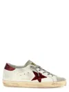 Golden Goose Superstar Sneakers In Red