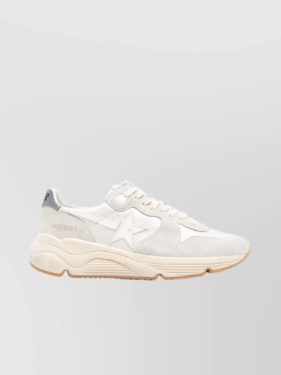 GOLDEN GOOSE REFLECTIVE PANELLED LOW TOP SNEAKERS