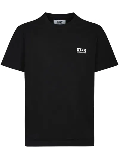 GOLDEN GOOSE REGULAR-FIT COTTON T-SHIRT WITH ICONIC STAR GRAPHIC