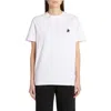 Golden Goose Deluxe Brand Women Regular Cotton T-shirt In Optic White/black