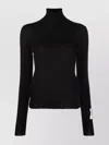 Golden Goose Regular Knit Turtleneck Light Wool Merino In Black