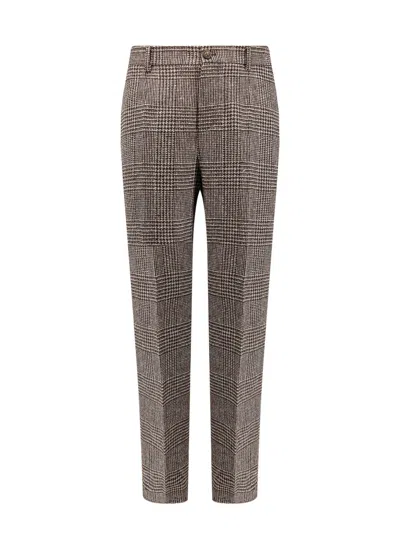 GOLDEN GOOSE RELAX STARIGHT PRINCE OF WALES TROUSER