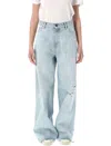Golden Goose Melody Jeans In White