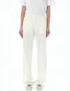 Golden Goose Relaxed Fit Track Pants In White