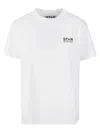 Golden Goose Crew Neck Star Motif Graphic Print In White