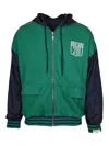 Golden Goose Unisex Reversible Over Zipped Hoodie
